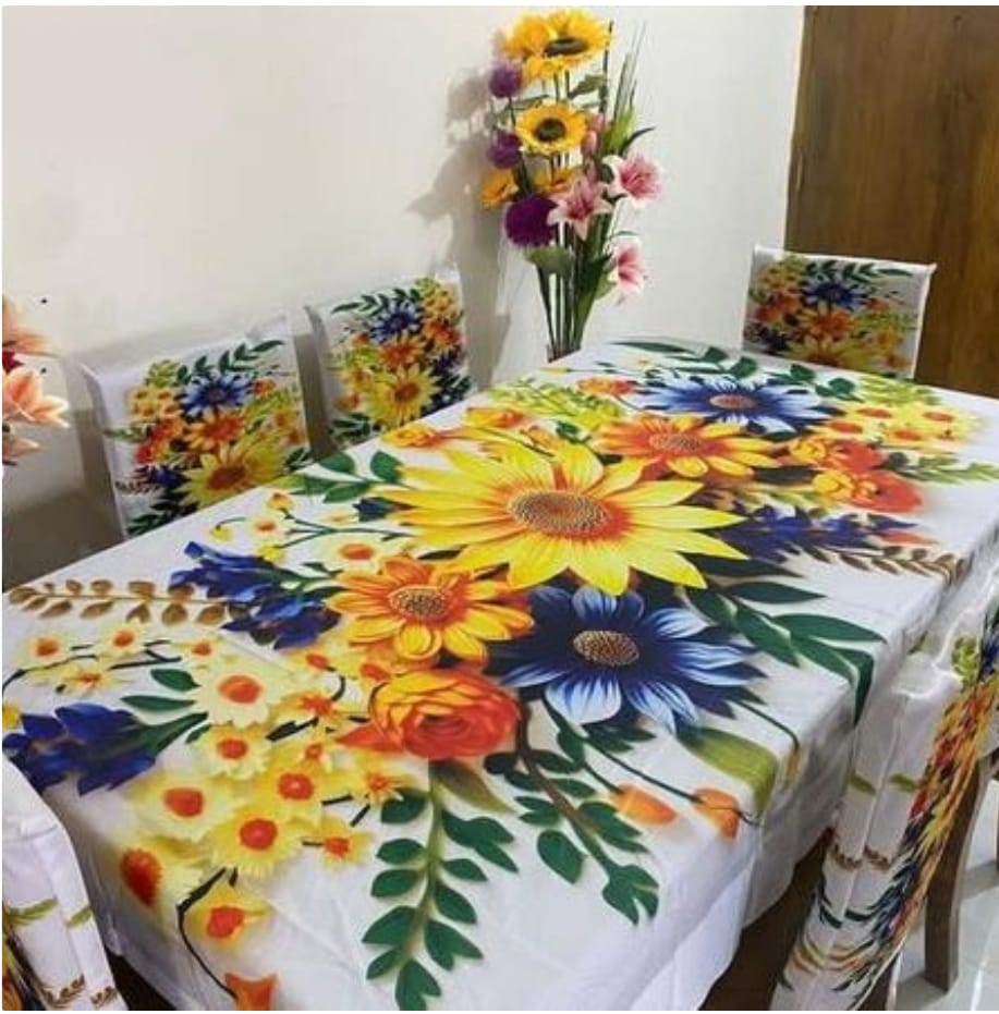 3D printed chair cover and dining table cover102
